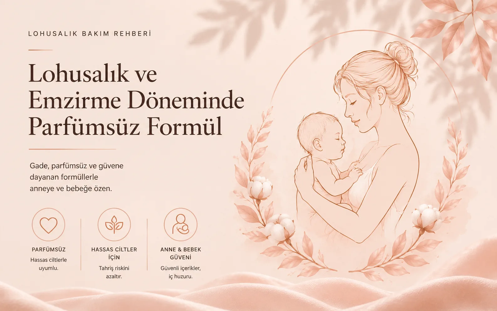 Dış Genital Bakımda Parfümsüz Formül: Lohusalık ve Emzirme Döneminde Neden Önemli?